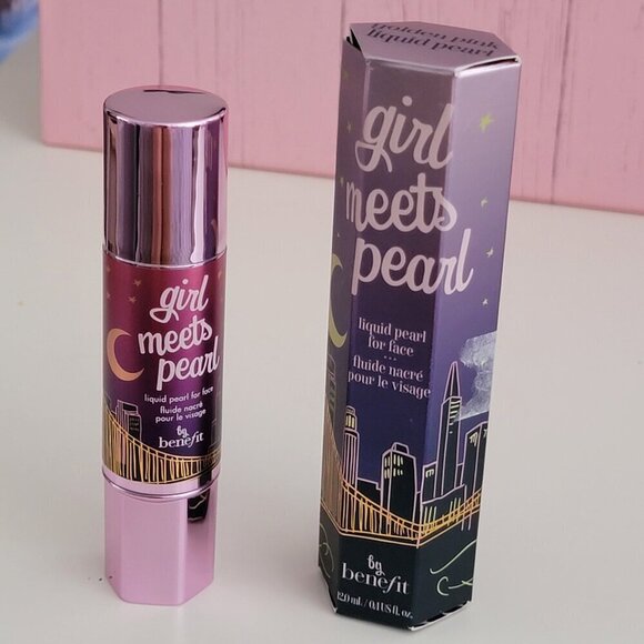 Girl Meets Pearl Highlighter Liquid Benefit Cosmetics New in Box - Picture 4 of 15